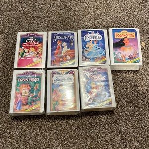 🎉SOLD🎉 McDonalds x Disney VHS toys